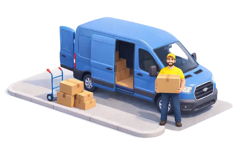 Переезд в Праге: авто и 1 грузчик для небольшого переезда